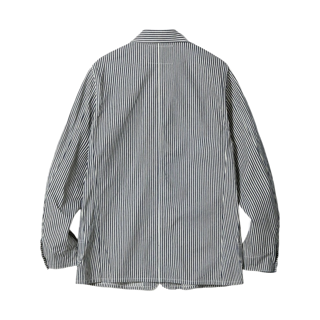 슈가 케인 11온즈 히코리 스트라이프 워크 코트 화이트 네이비(Sugar Cane 11 oz. Hickory Stripe Work Coat White Navy) - 2