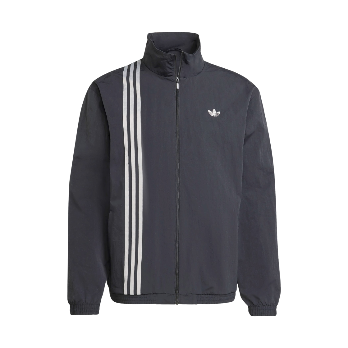 JV9882 Adidas Firebird Front Stripes Woven Track Top Black - KR Sizing
