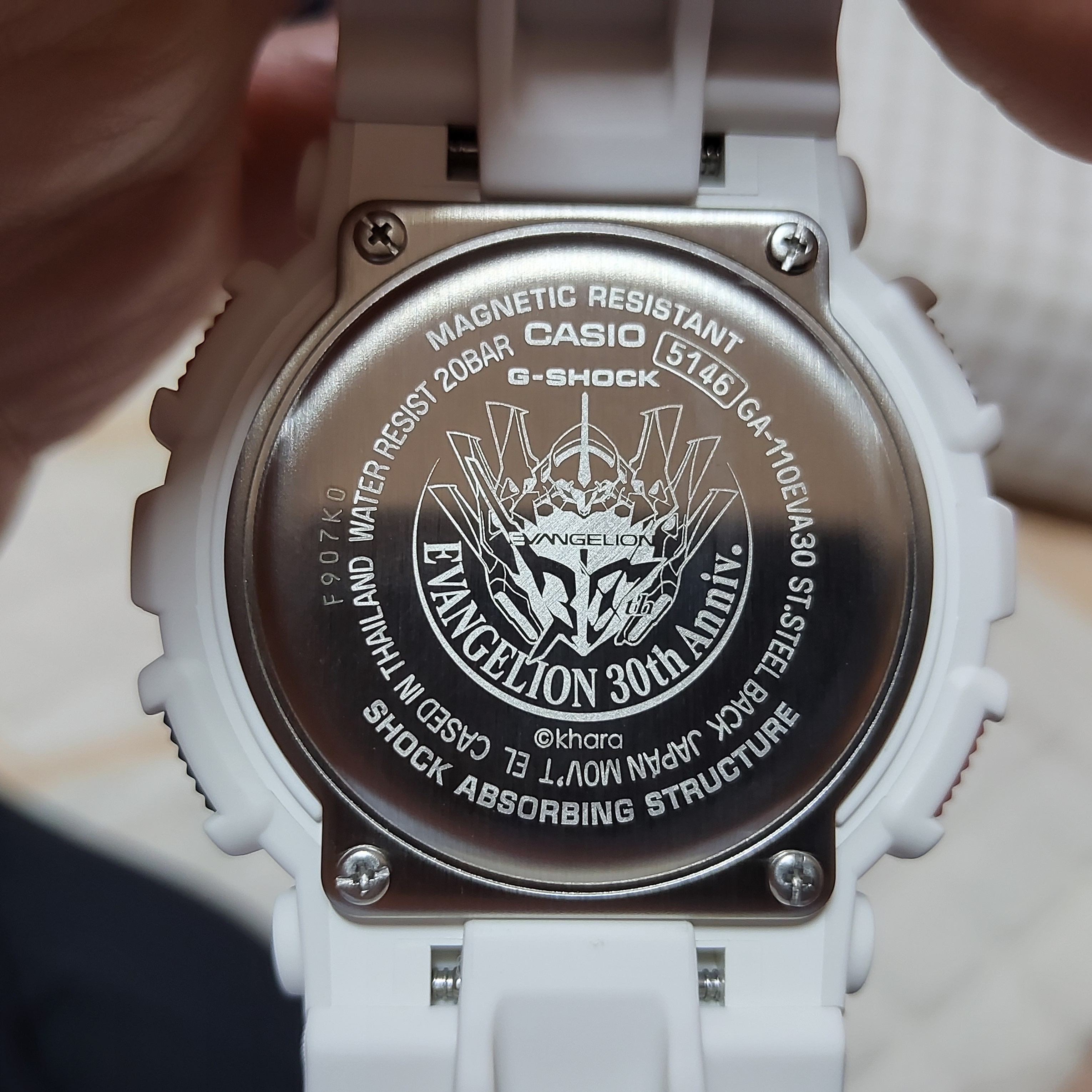 Casio G-Shock x Evangelion GA-110EVA30-7A 착용 스타일 - 6