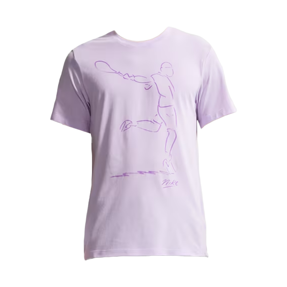 IH2105-511 Nike Court Dri-Fit Tennis T-Shirt Violet Mist - Asia