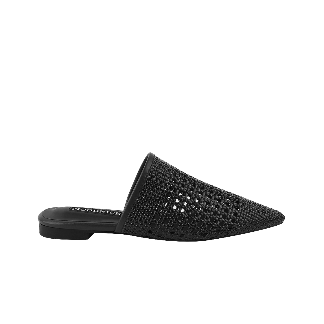 MD0033_4 Moodnight Weaving Slides Bloafer l Black