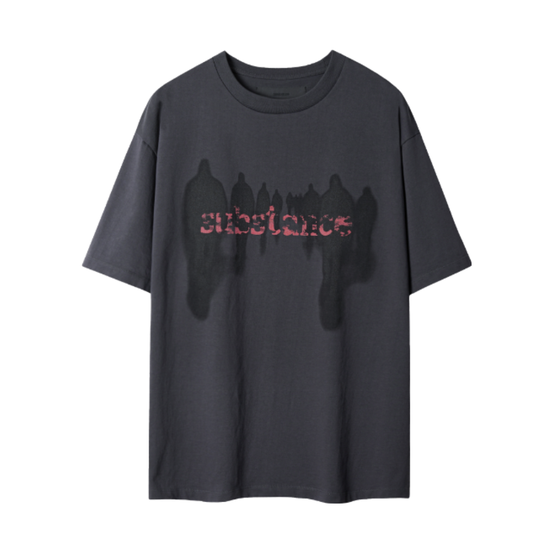 코너블레스 섭스탠스 하프 슬리프 티셔츠 차콜(CORNERBLESS Substance Half Sleeve T-Shirts Charcoal)