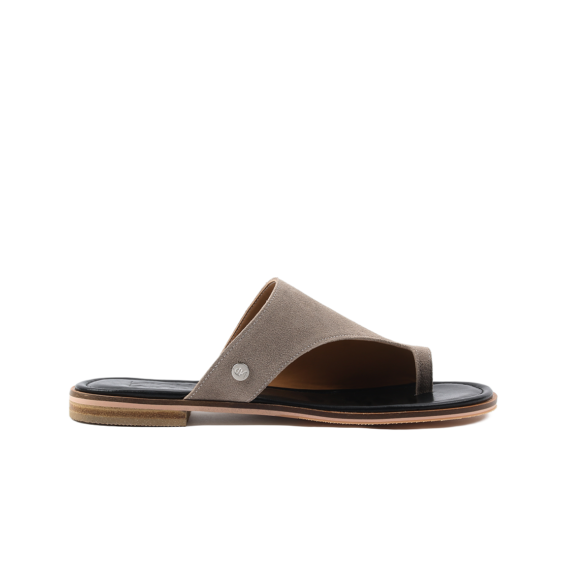 무드나잇 스티치 슬라이드 스웨이드 l 애쉬(Moodnight Stitch Slide Sandal Suede l Ash)