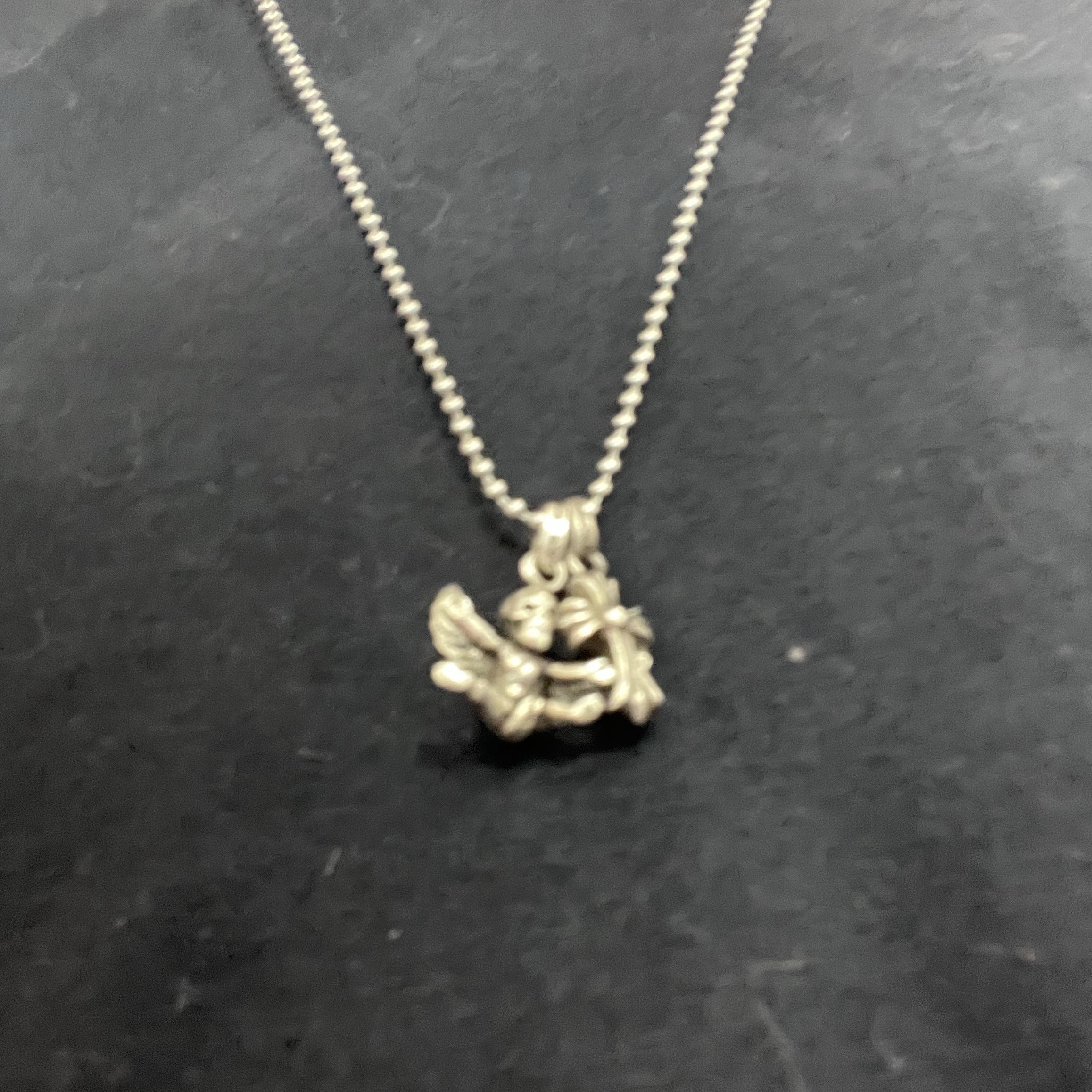Hansroom Chrome Hearts Baby fat crs charm 착용 스타일