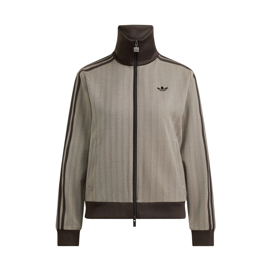 KX1868 (W) Adidas Classic Track Top Light Brown - KR Sizing