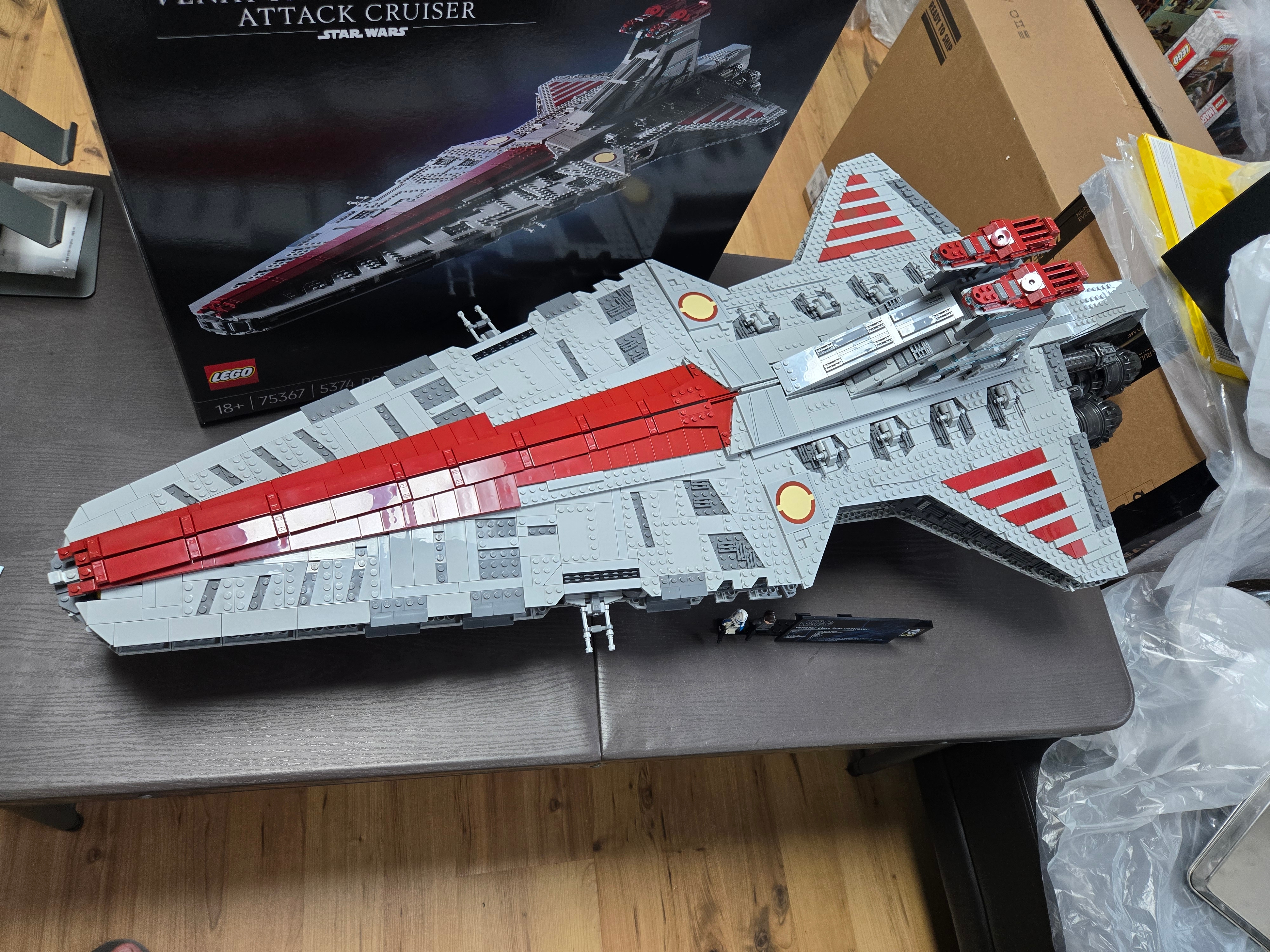 Lego Venator-Class Republic Attack Cruiser 착용 스타일 - 2