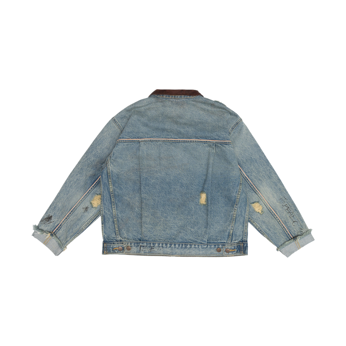 팔리 할리우드 버팔로 66 데님 자켓 블루(Paly Hollywood Buffalo 66 Denim Jacket Blue) - 2