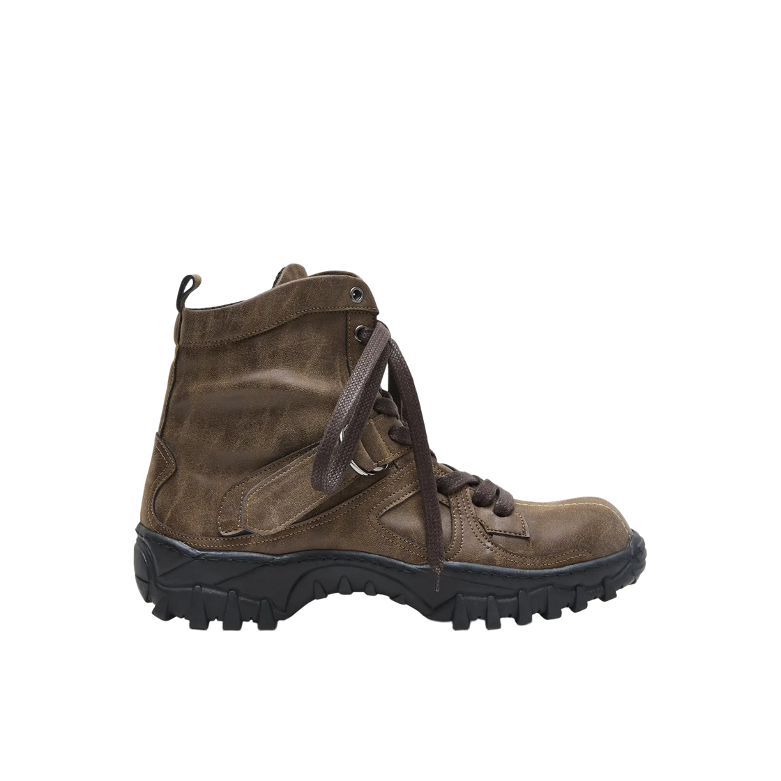 NT31037BR Negativethree Engineered Boots Brown