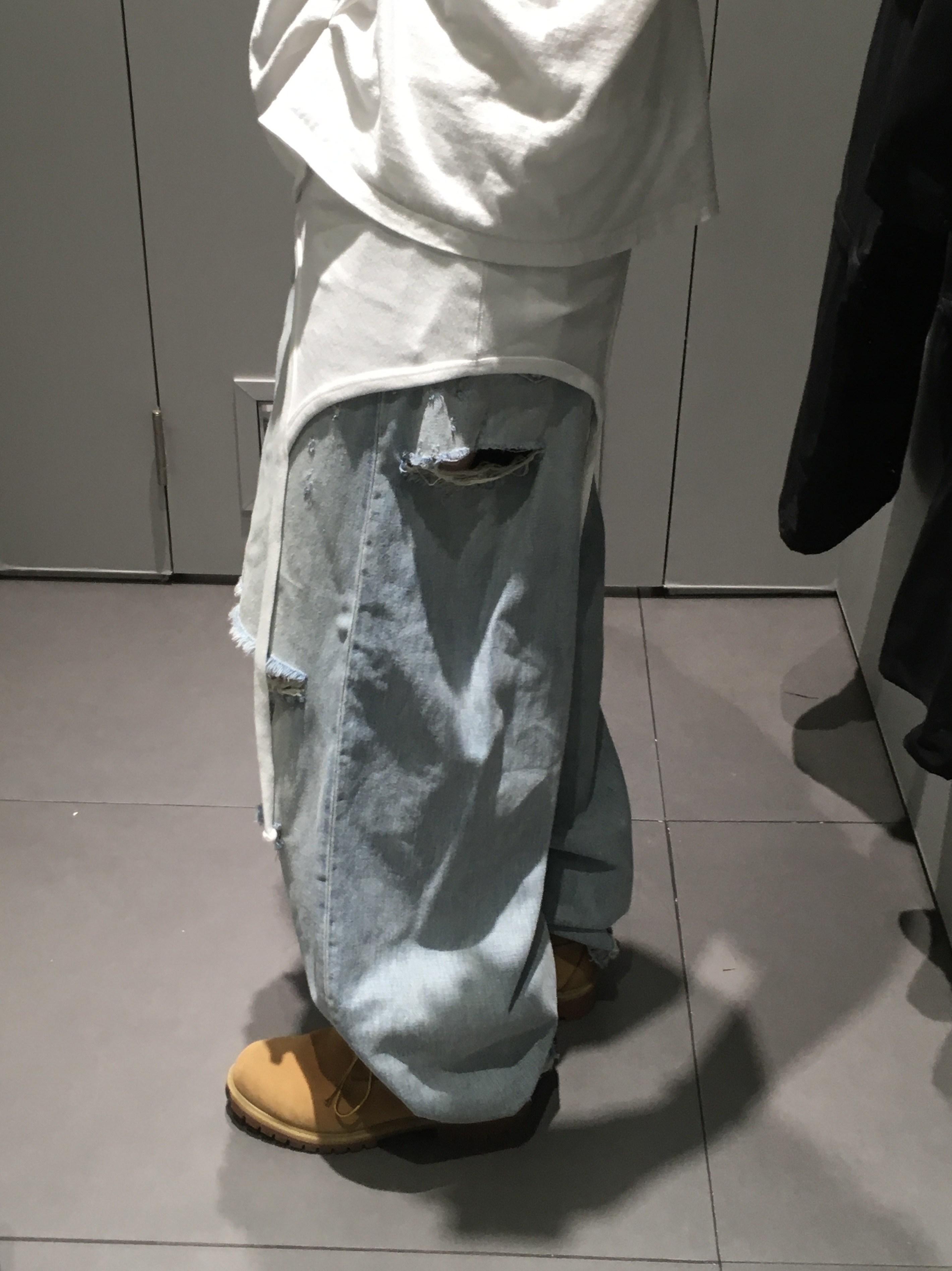 Timberland Premium 6 inch Waterproof Boot Wheat Nubuck - Wide 착용 스타일 - 2