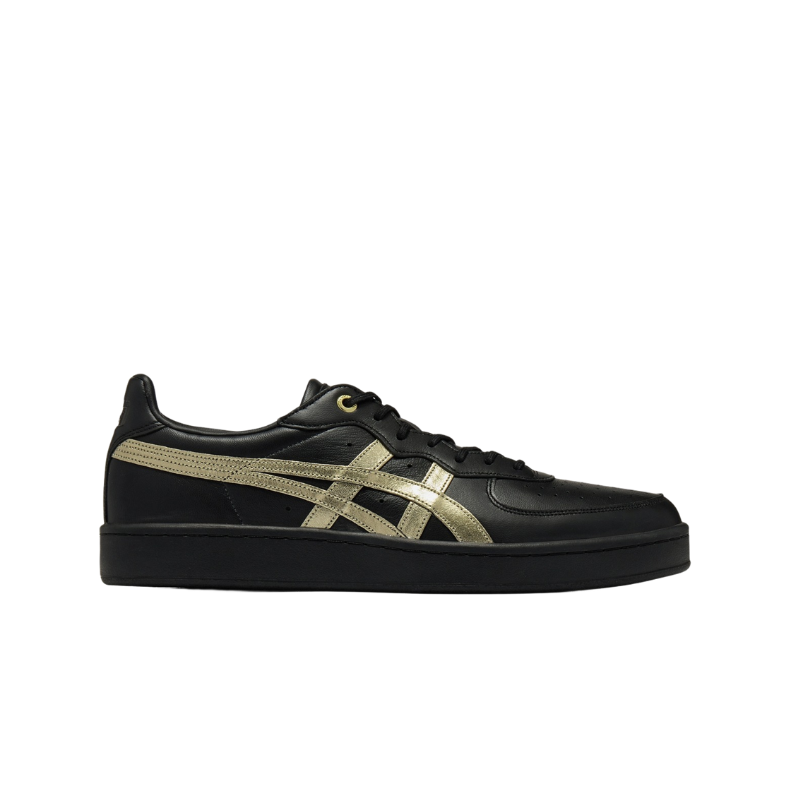 1183C630-001 Onitsuka Tiger GSM SD Black Pure Gold