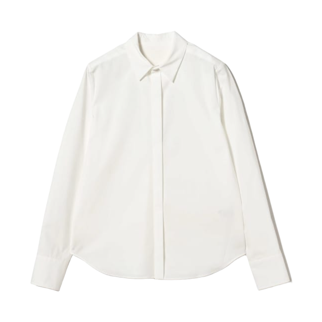 64-11-0327-563 (W) Demi-Luxe Beams x AK+1 Embroidered Regular Collar Shirt White