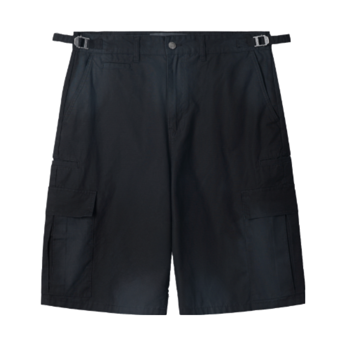 코너블레스 립스탑 카고 버뮤다 팬츠 블랙(CORNERBLESS Ripstop Cargo Bermuda Pants Black)