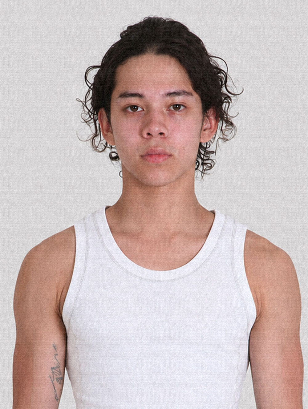 키아세 커버 스티치 탱크탑 화이트(Kiiace Cover Tank Top White) - 4