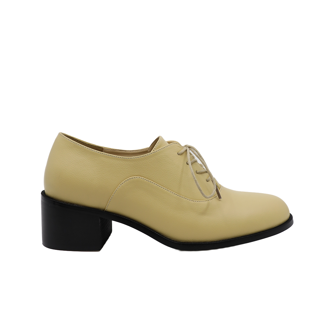MD0263-5_2 Moodnight Mandy Basic Lace-Up Loafer - 5cm l Butter