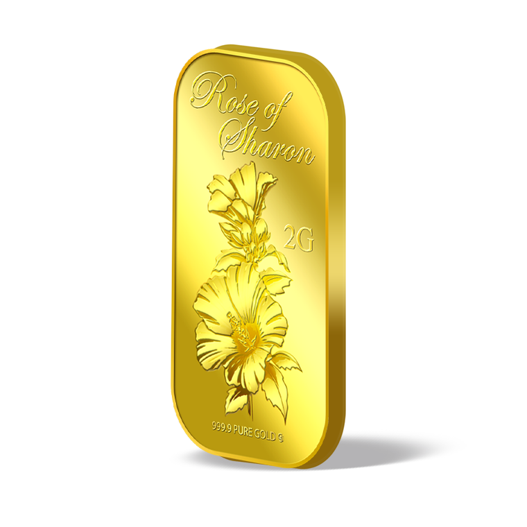 퓨어골드 24K 순금 싱가폴 프리미엄 골드바 2g 무궁화(puregold Rose Of Sharon 2G Gold Bar) - 3