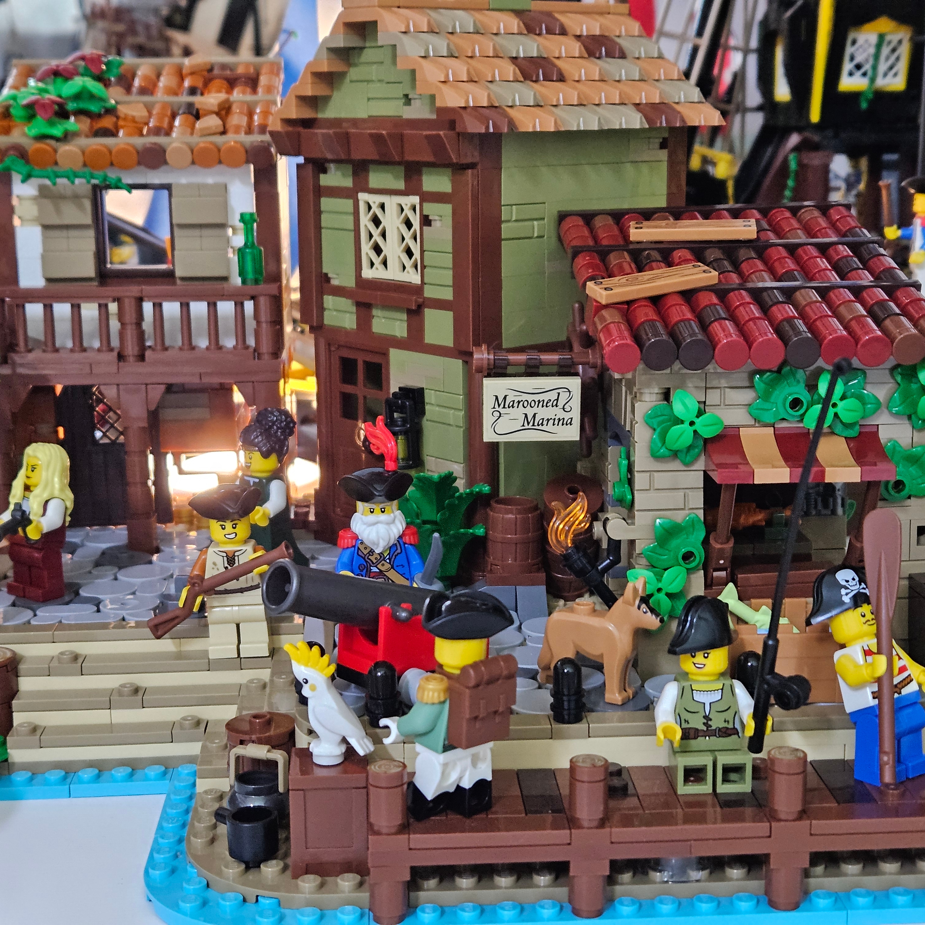 Lego Bricklink The Thieves of Tortuga, Lego A Minifigure Tribute 착용 스타일 - 4