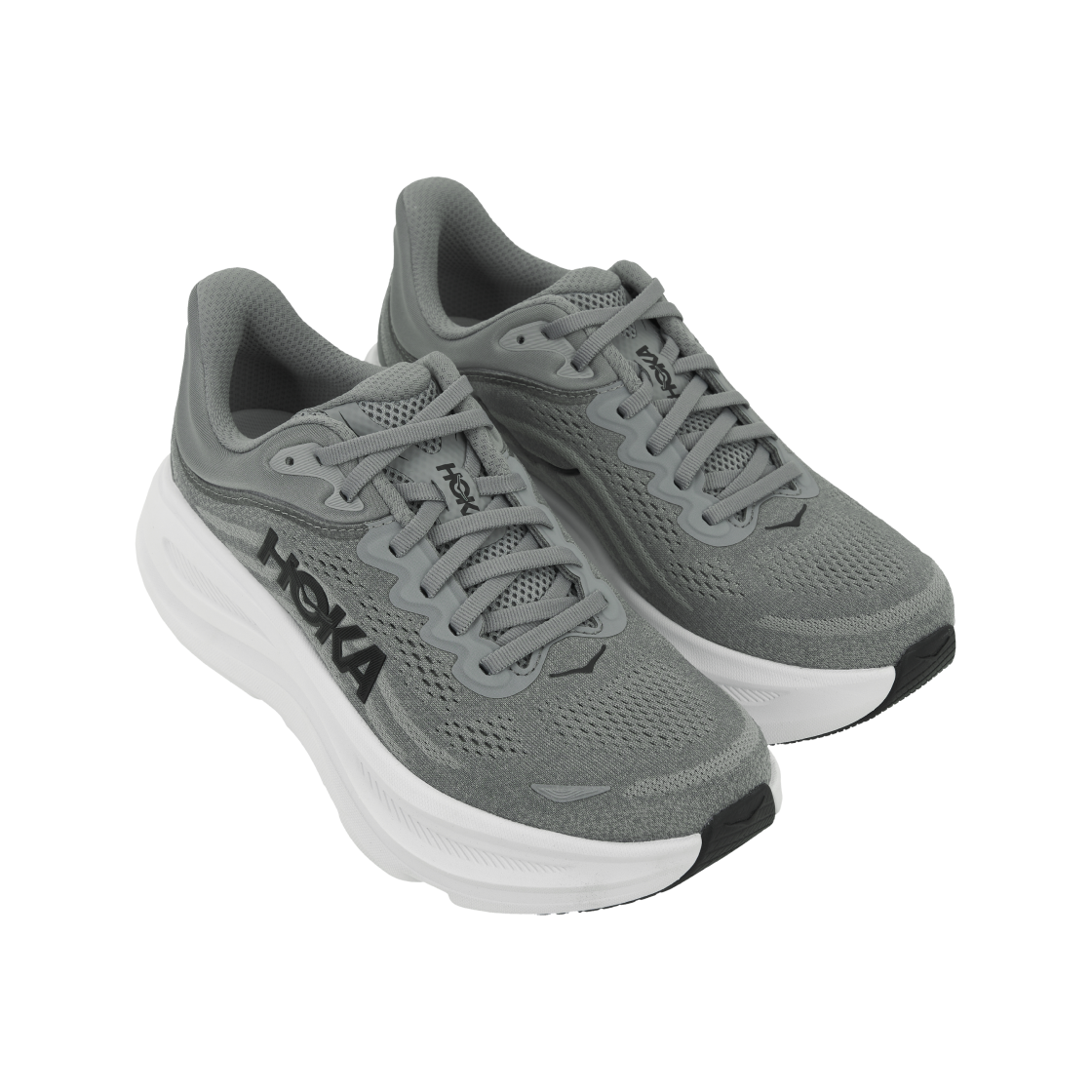 호카 본디 9 갈락틱 그레이 - 와이드(Hoka Bondi 9 Galactic Grey - Wide) - 4