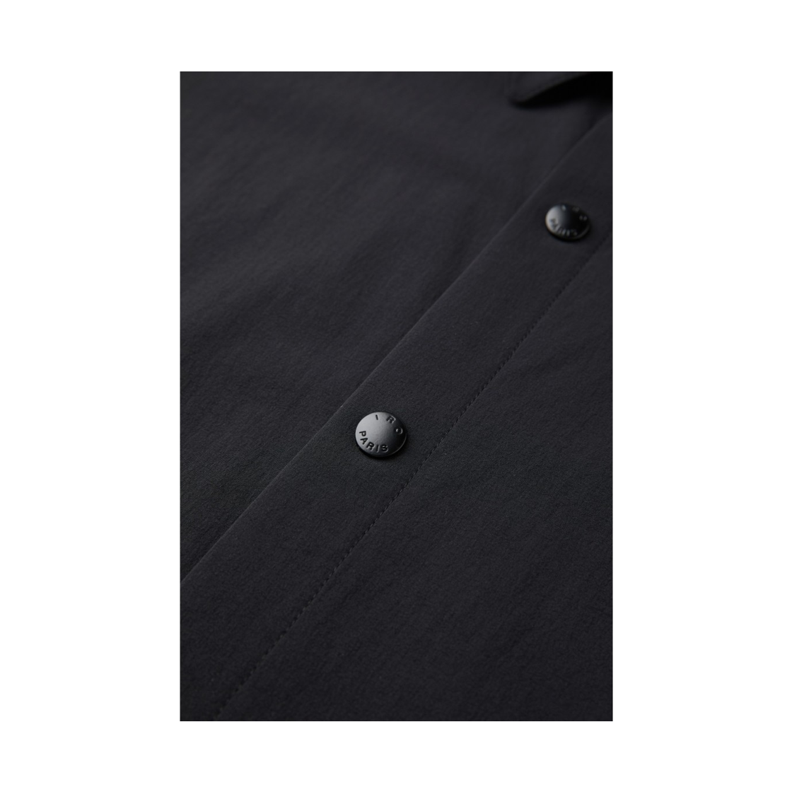 이로 온델 나일론 반팔 셔츠 블랙(Iro Ondel Nylon Short-Sleeve Shirt Black) - 6