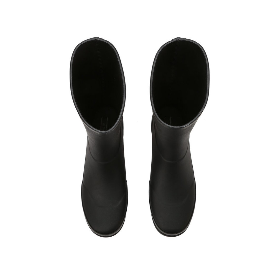아떼 바네사브루노 액세사리 블랙 스탬프 레인부츠 AASO6E900BK(Athe Vanessabruno Acc Stamp Black Stamp Rain Boots Black) - 2