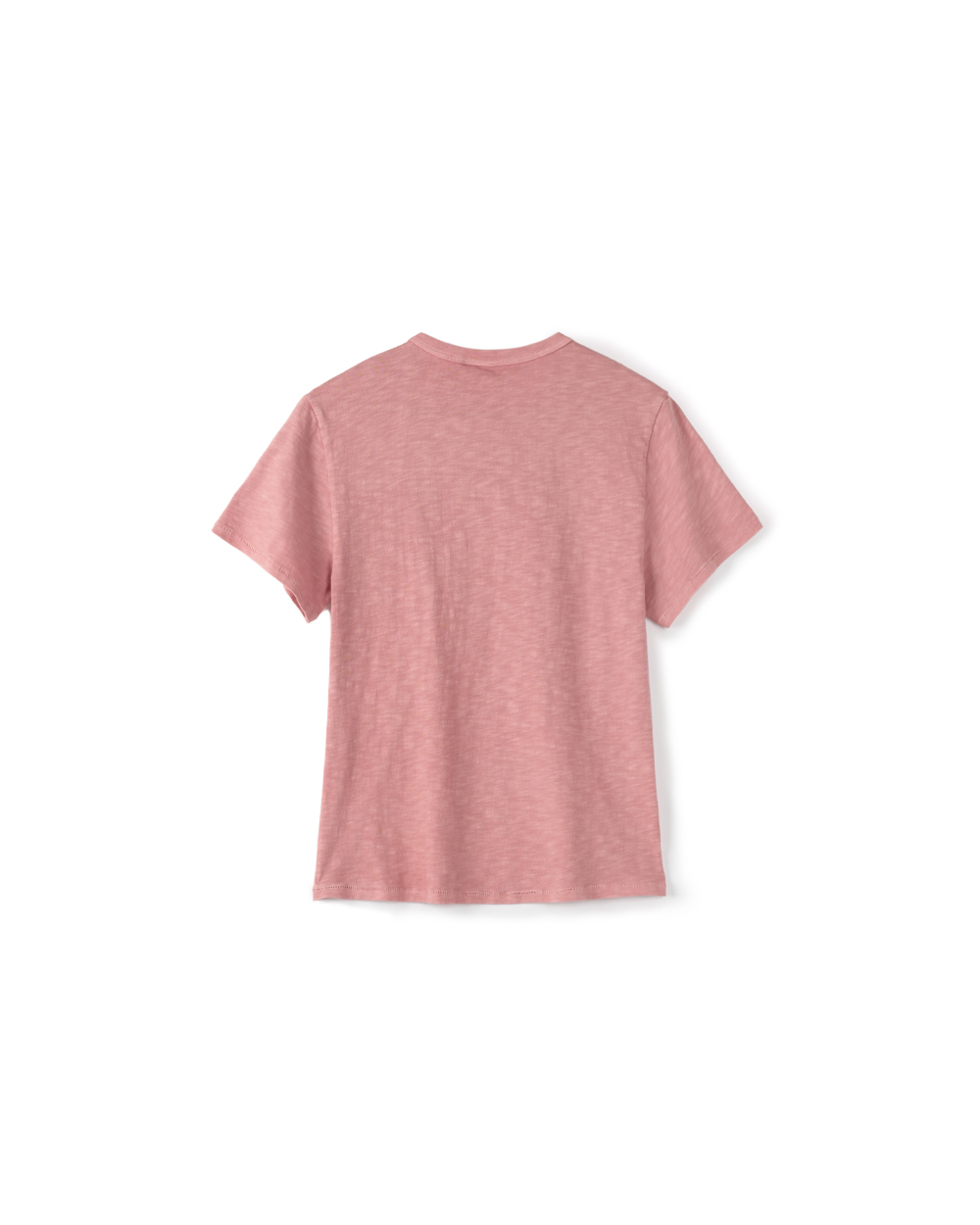 [예약 배송] (W) 선데이세레머니 내추럴 다이드 베이직 슬럽 티 - 애쉬 핑크([예약 배송] (W) SUNDAY CEREMONY Natural Dyed Basic Slub Tee - Ash Pink) - 2