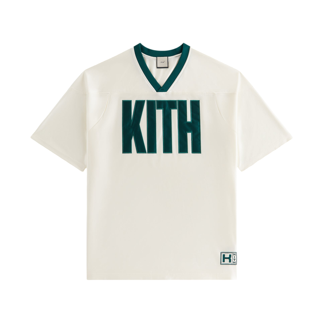 KHW031230-104 (W) Kith Koda Football Jersey Sandrift