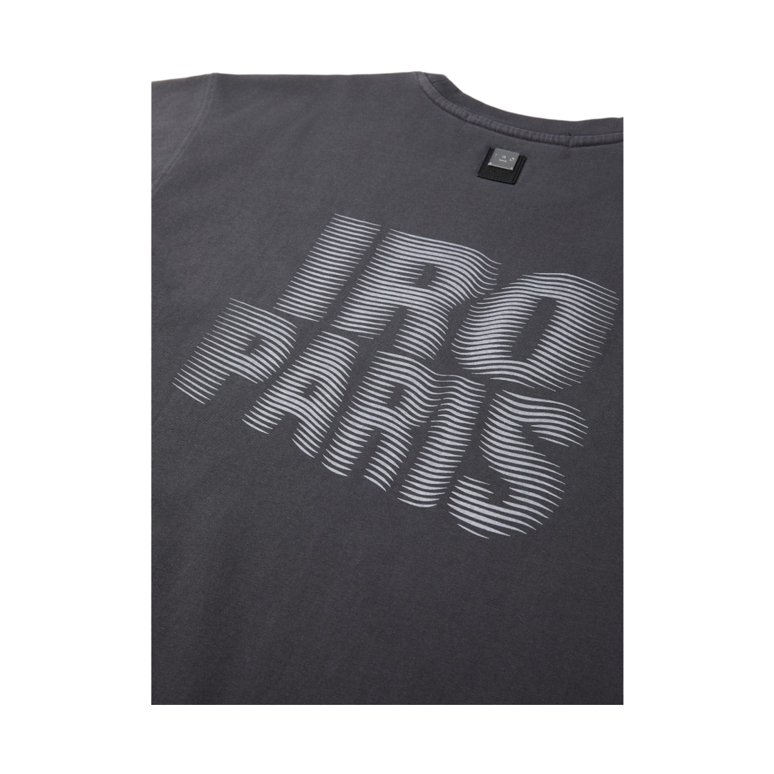 이로 레터링 그래픽 반팔 티셔츠 다크 그레이(Iro Lettering Graphic Short-Sleeve T-Shirt Dark Gray) - 6