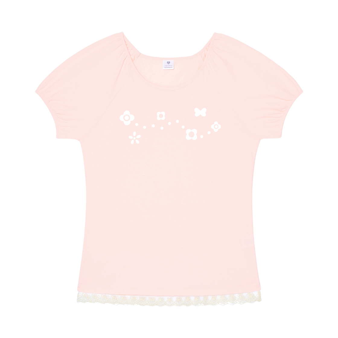아이썸머리 나비 드림 티셔츠 핑크(Nabi Dream T-shirt - Pink)