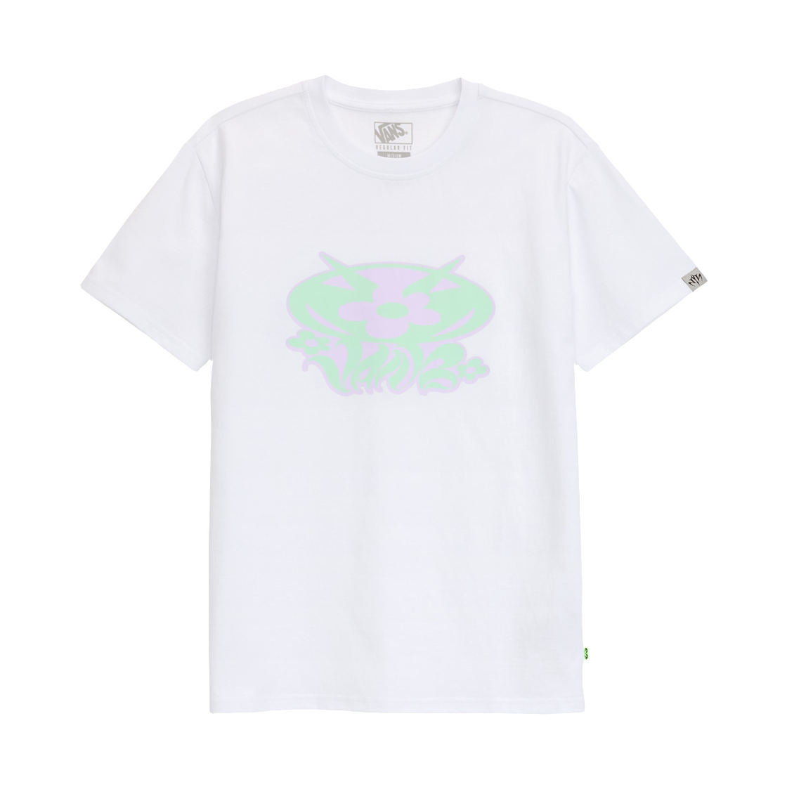 (W) 반스 x 구찌메이즈 플로럴 티셔츠 블랑 드 블랑((W) Vans x Guccimaze Floral T-Shirt Blanc De Blanc) - 1