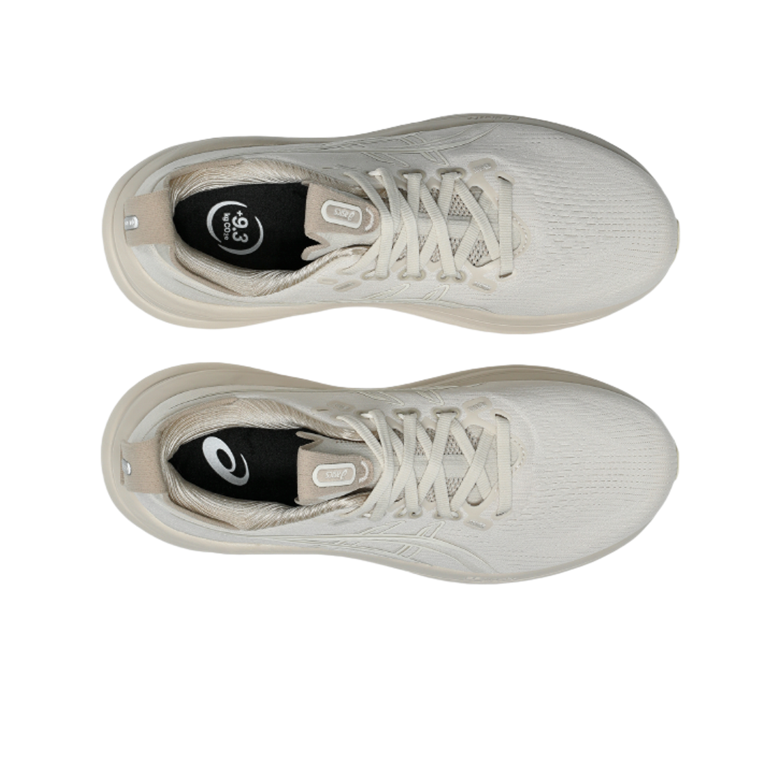 (W) 아식스 젤 님버스 28 소프트 오트 크림 - D 와이드((W) Asics Gel-Nimbus 28 Soft Oat Cream - D Wide) - 2