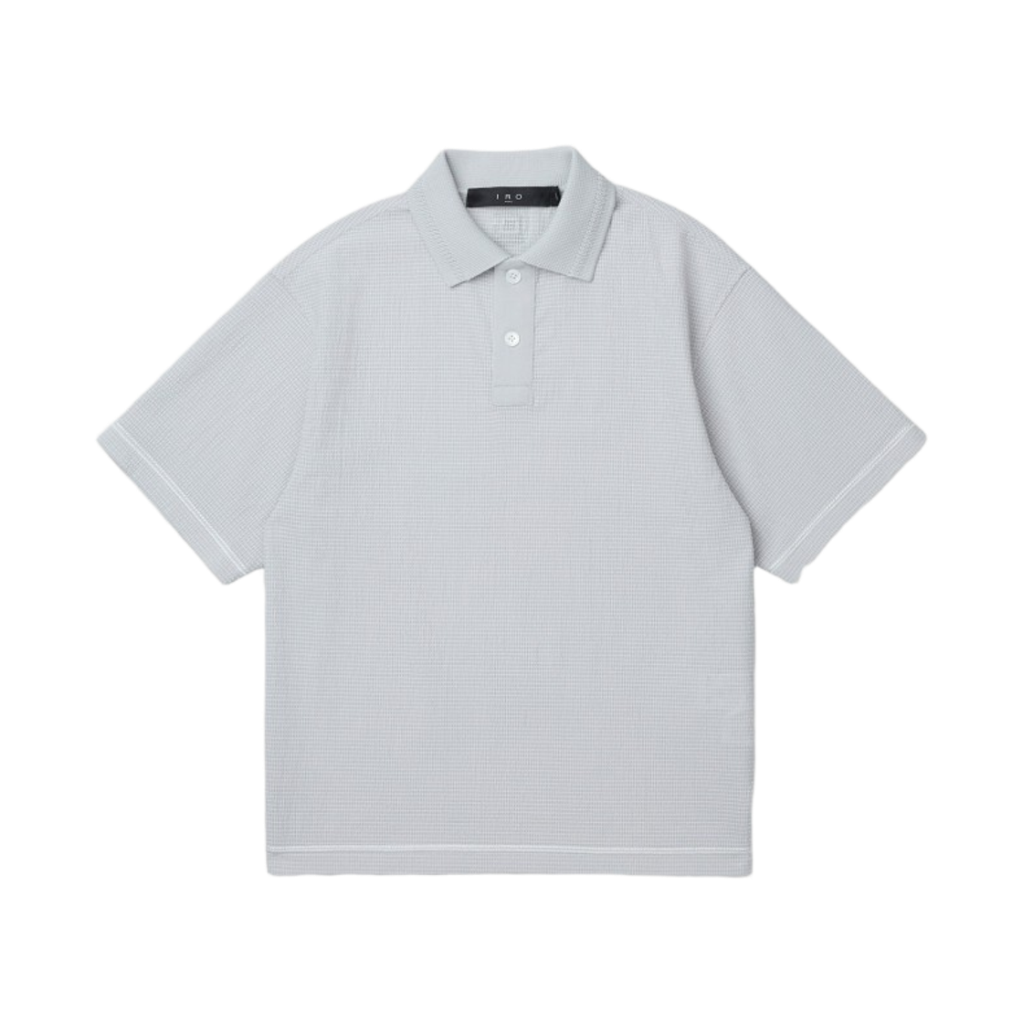이로 온드라 시어서커 카라 반팔 티셔츠 아이보리(Iro Ondra Seersucker Collar Short-Sleeve T-Shirt Ivory) - 2