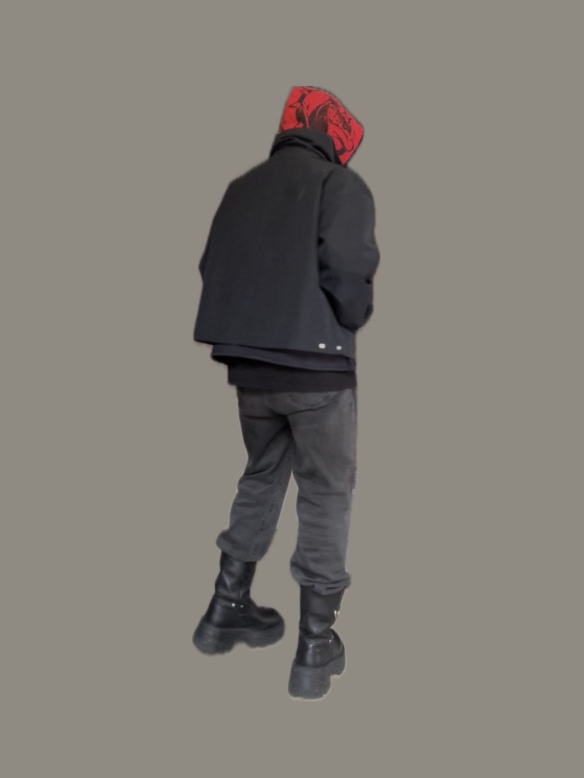 Nike x Matthew M Williams NRG Yoga Jacket Black - US/EU, Nike x Matthew M Williams NRG Yoga Jacket Black - Asia 착용 스타일 - 2