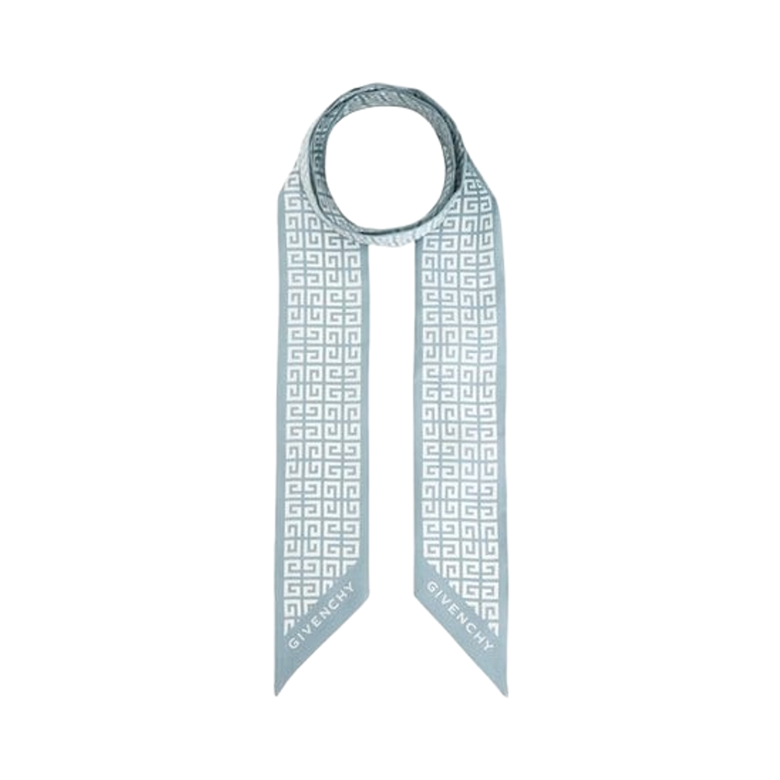 (W) 지방시 실크 스카프 블루((W) Givenchy Silk Scarf Blue)