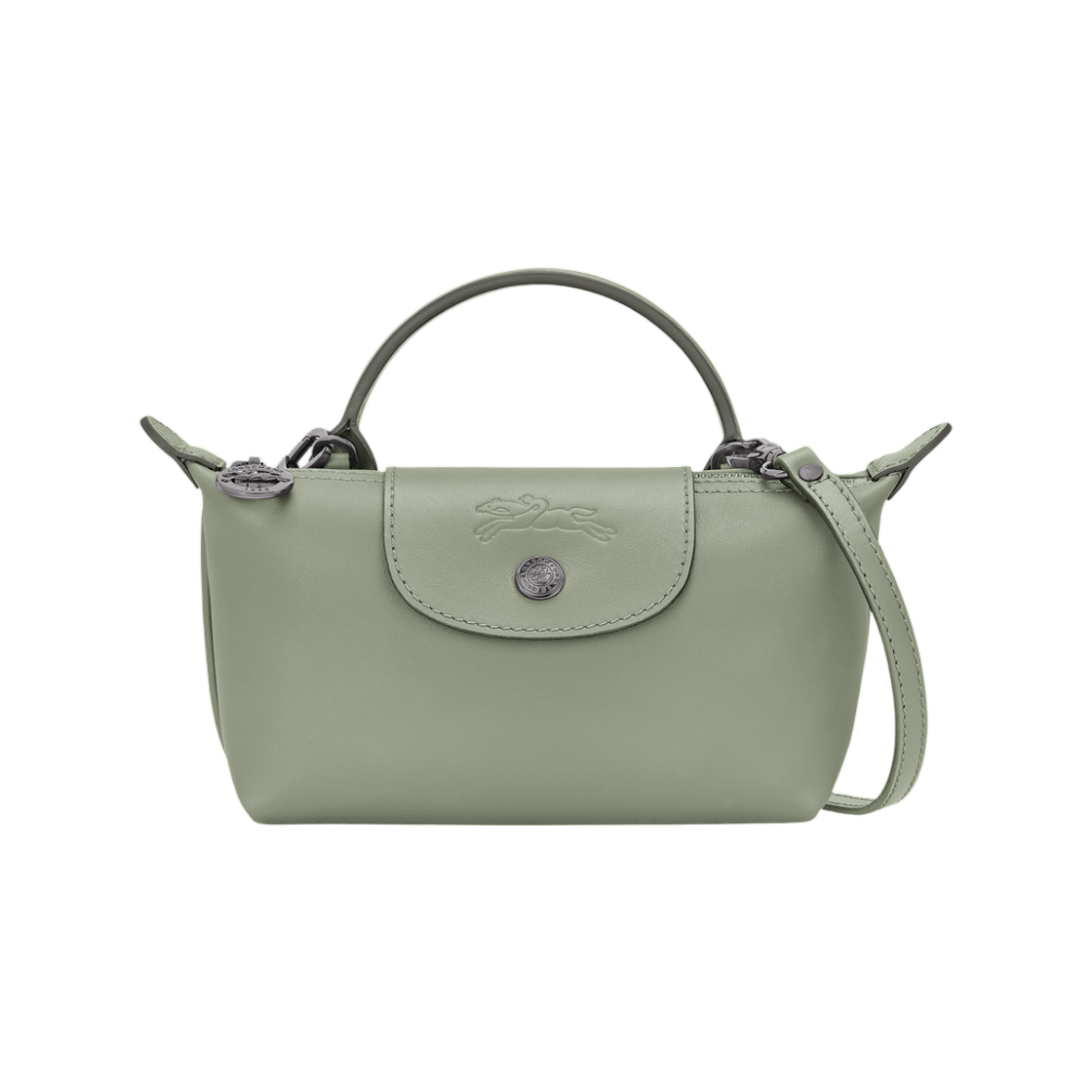 34205987M62 Longchamp Le Pliage Xtra XS Pouch Tundra