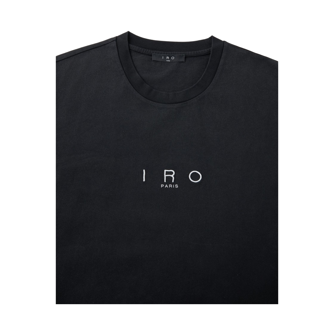 이로 카리스 피그먼트 워싱 로고 롱 슬리브 티셔츠 다크 그레이(Iro Caris Pigment-Washed Logo Short-Sleeve T-Shirt Dark Gray) - 6