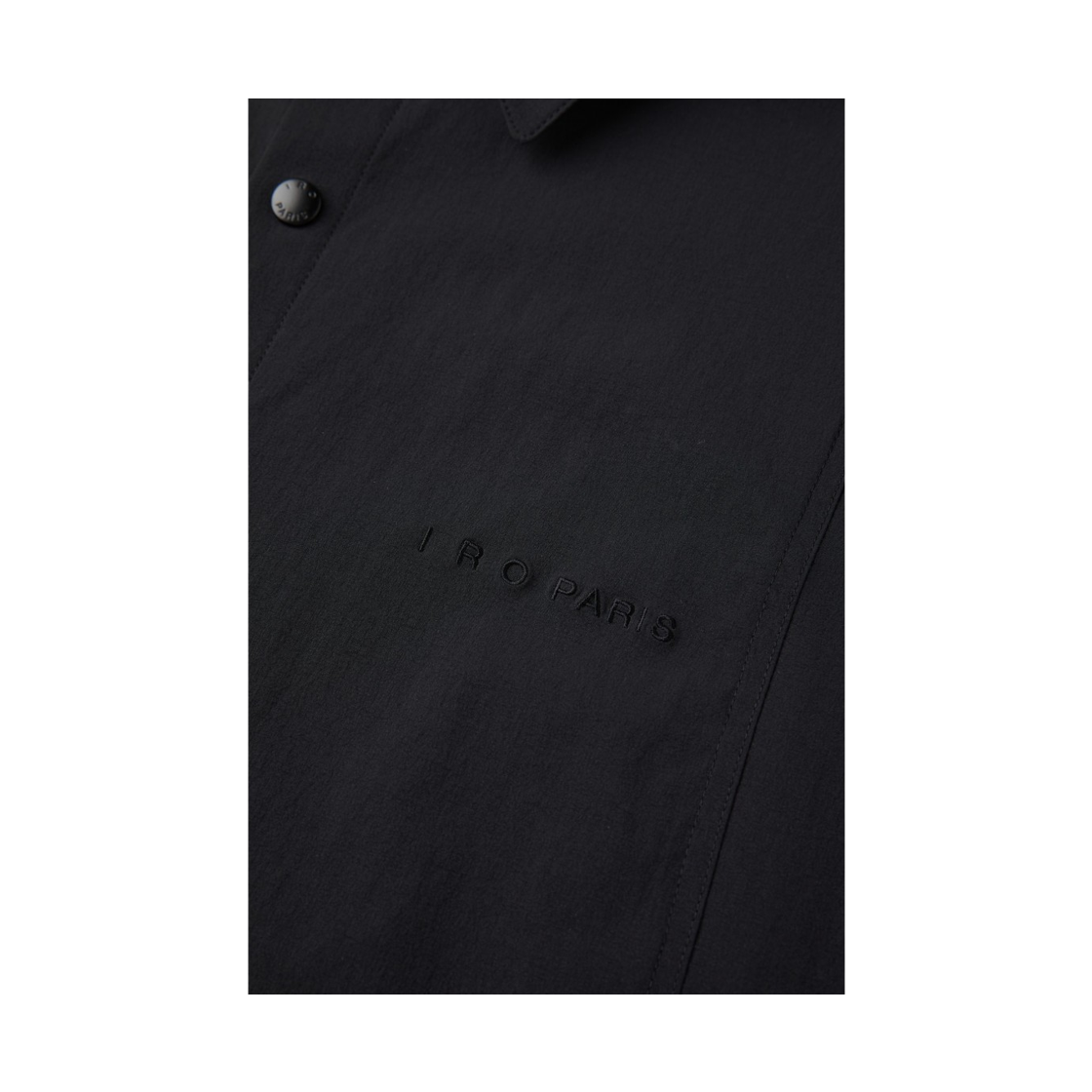 이로 온델 나일론 반팔 셔츠 블랙(Iro Ondel Nylon Short-Sleeve Shirt Black) - 5