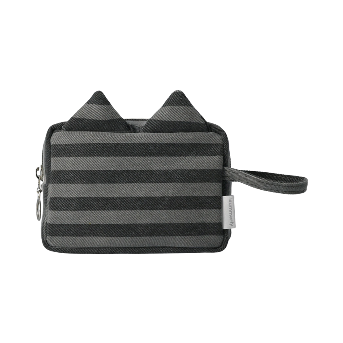 아이썸머리 베베냥 파우치 스몰 사이즈 - 스트라이프(Isummerly Baby Nyang Pouch S size - striped cat)