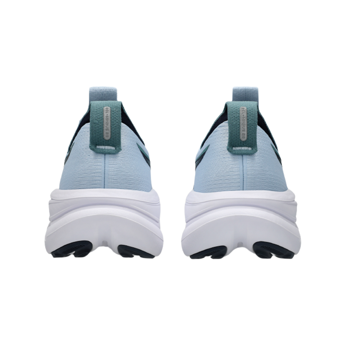 아식스 젤 님버스 28 솔리드 에어 미드나이트 - 2E 와이드(Asics Gel-Nimbus 28 Solid Air Midnight - 2E Wide) - 3
