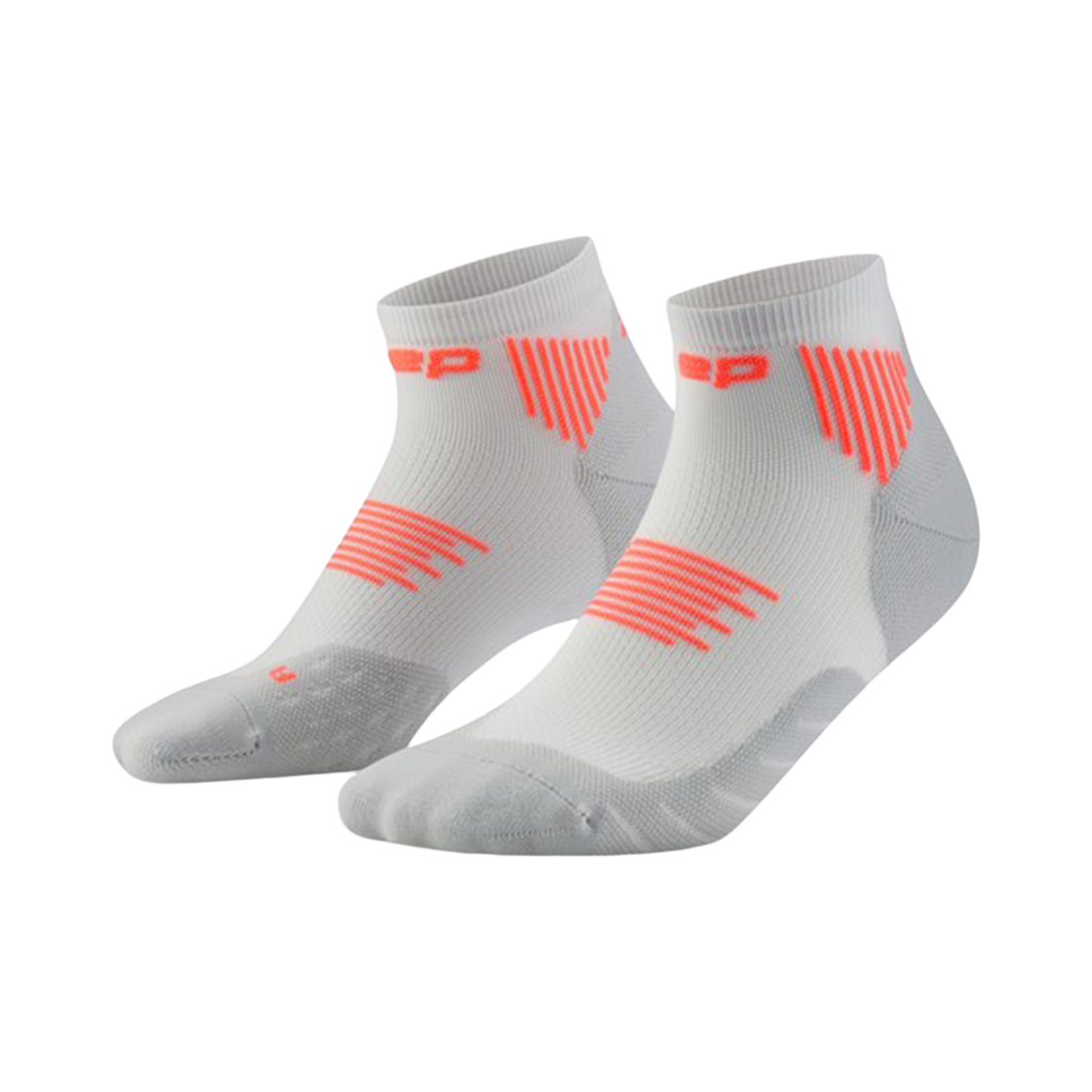 CEP 코어 런 로우컷 삭스 V5 그레이 남성용(CEP Core Run Socks Low Cut V5 Grey Men's)