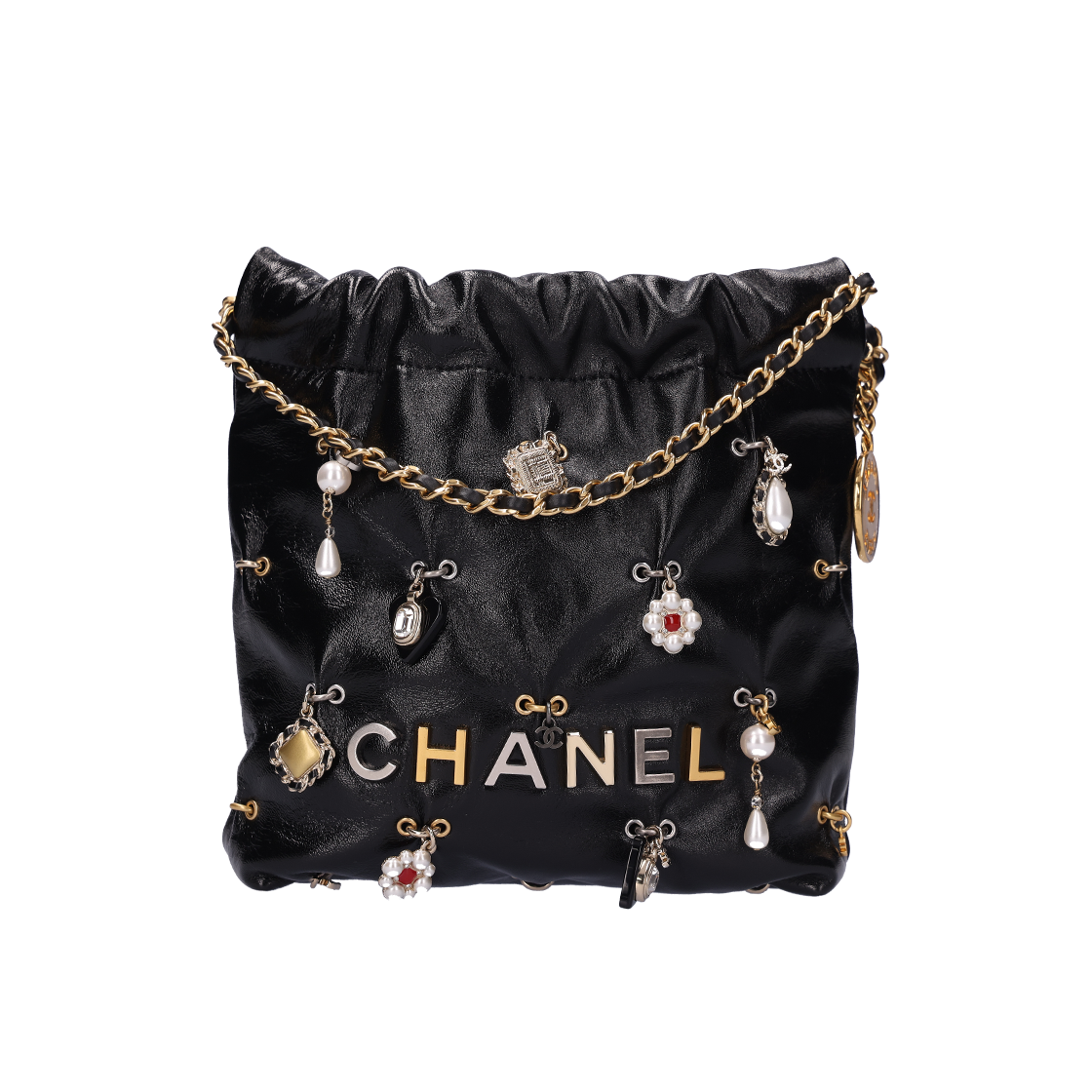 샤넬 AS3980 22 백 미니 참 블랙(Chanel AS3980 22 Black Mini Charm) - 1