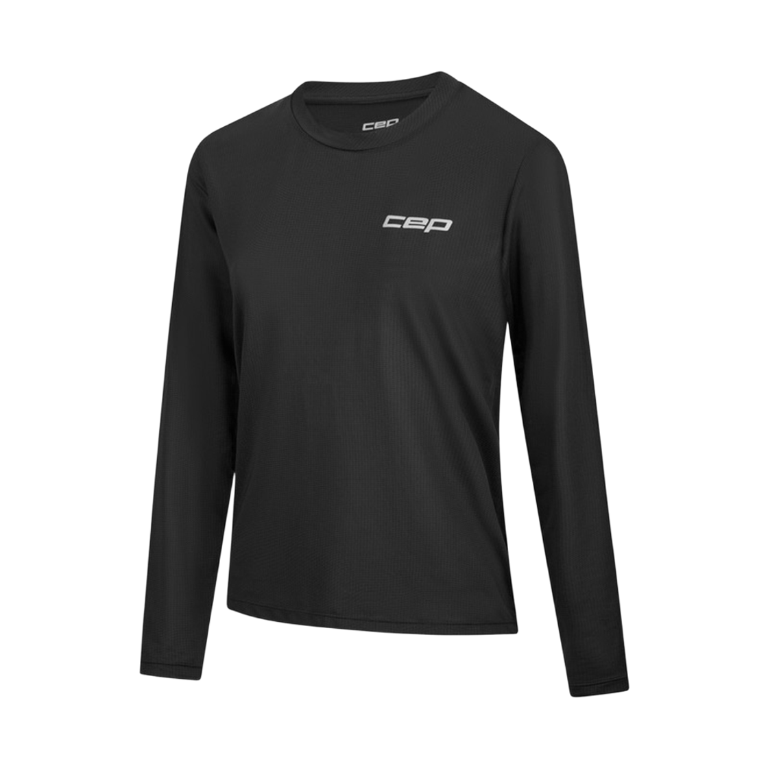 CEP 코어 런 셔츠 롱 슬리브 블랙 여성용(CEP Core Run Shirt Long Sleeve Black Women's)