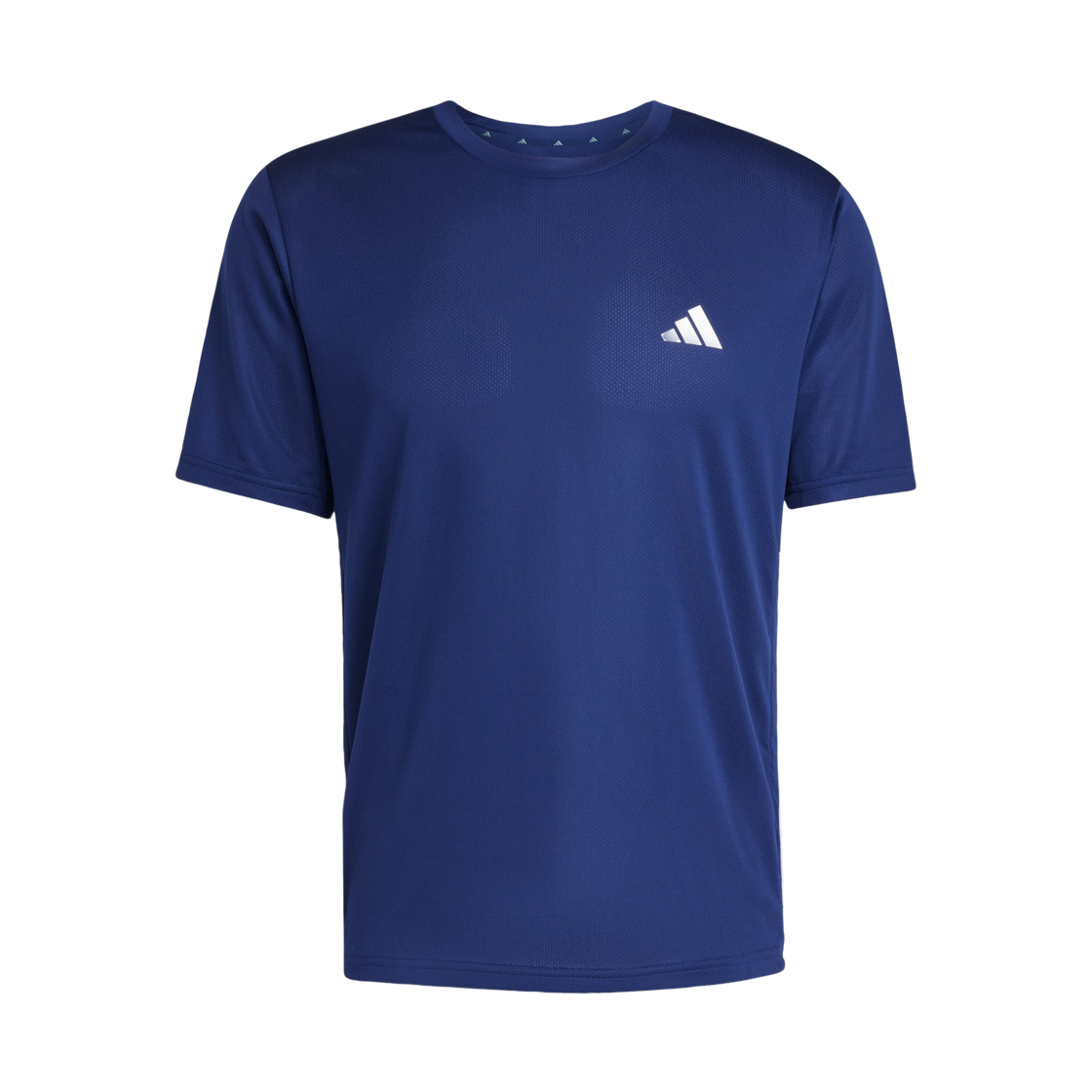 KD0701 Adidas Workout Essentials Base Stripes T-Shirt Dark Blue White - KR Sizing
