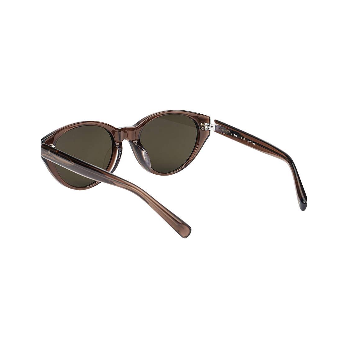 테츠오아이웨어 LS-04S 선글라스 C2B 브라운 & 차콜 그레이 렌즈(TETSUO EYEWEAR Ls-04s C2B Brown & Charcol gray Lens) - 3