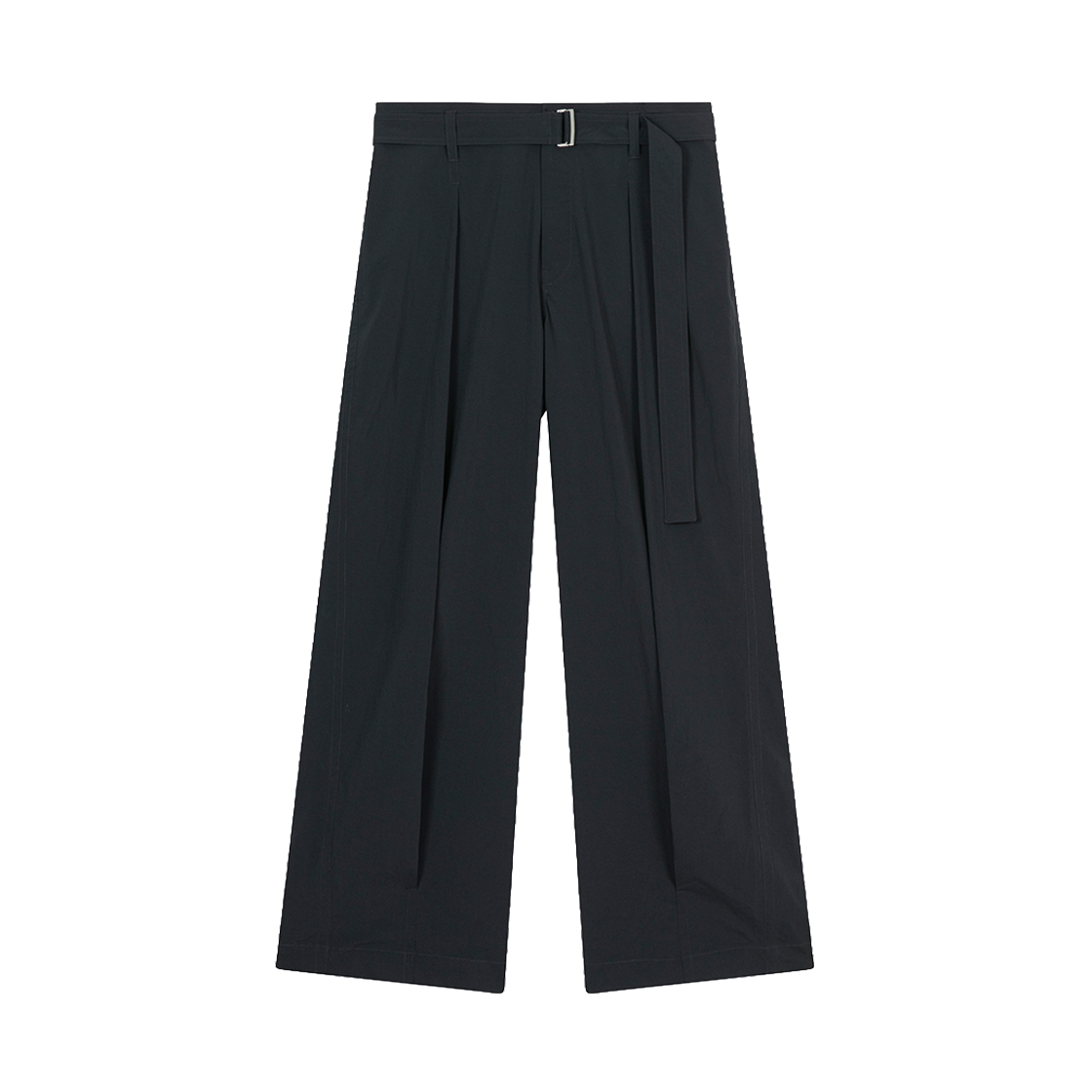 ZI2PT210CH ZIOSONGZIO Belted Curved Pants Charcoal