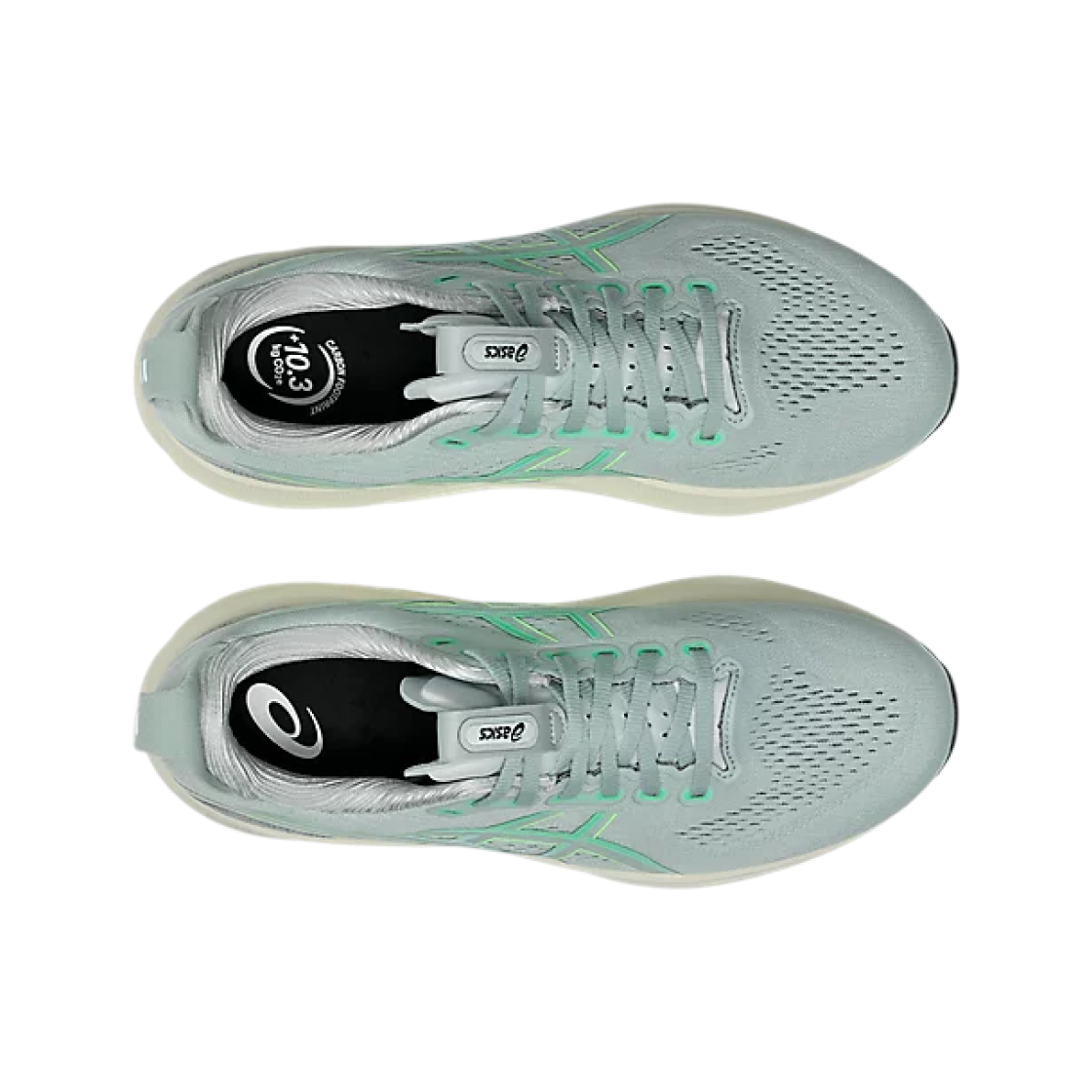 아식스 젤 카야노 콜드 모스 바이탈 그린 - 4E 엑스트라 와이드(Asics Gel-Kayano 32 Cold Moss Vital Green - 4E Extra Wide) - 2