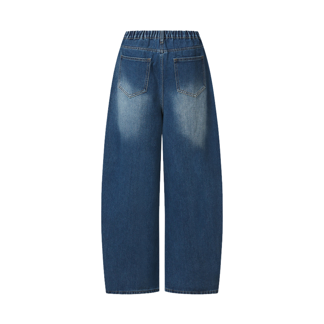 코이리스 드몬 사이드 더티 로고 데님 밴딩 팬츠 남녀공용 딥 블루(Coiris Demon Side Dirty Logo Denim Banding Pants Unisex Deep blue) - 2