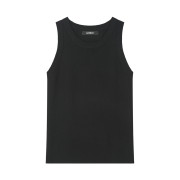 ARCMOOR Dense Knit Tank Sleeveless Black