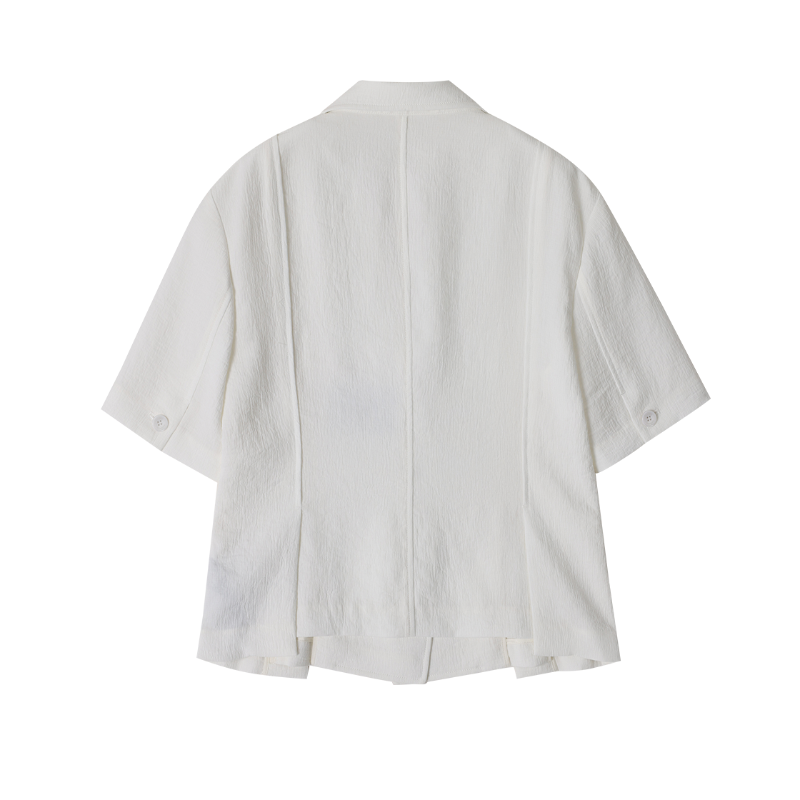 (W) 송지오 딥폴드 하프 자켓 화이트((W) SONGZIO Deep Fold Half Jacket White) - 2