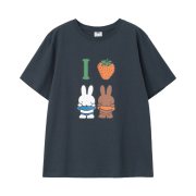 MILLO WOMEN x miffy I Love Miffy T-Shirt Navy