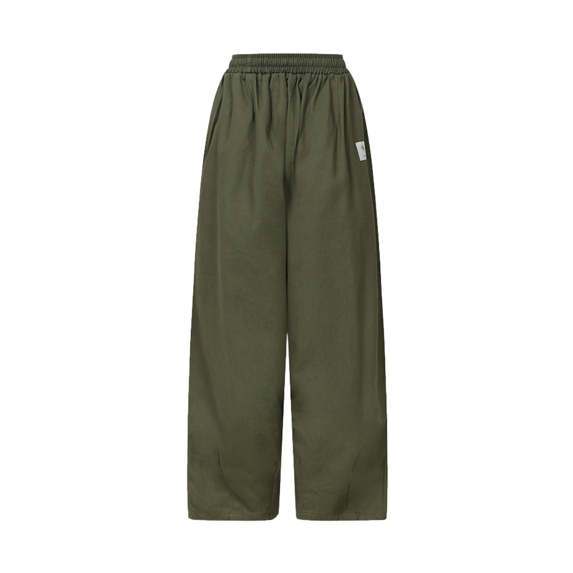 코이리스 코르빈 핀턱 와이드 밴딩 팬츠 카키(Coiris Corvin Pintuck Wide Banding Pants Khaki) - 2