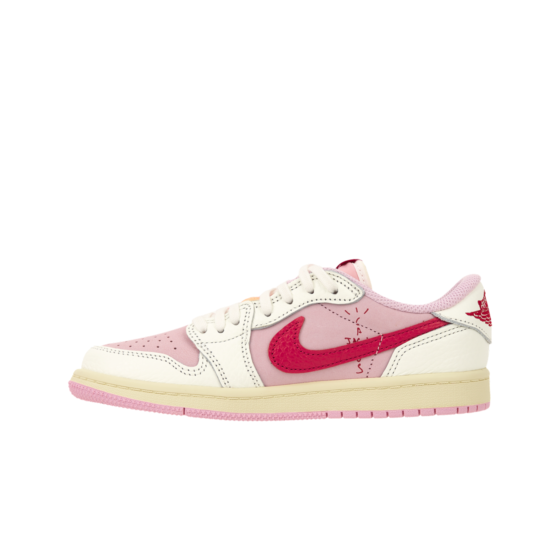 (PS) 조던 1 x 트래비스 스캇 레트로 로우 OG SP 세일 트로피컬 핑크((PS) Jordan 1 x Travis Scott Retro Low OG SP Sail Tropical Pink) - 3